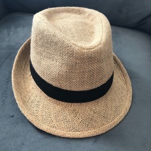 Short brim fedora hat